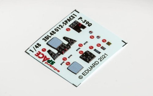 Przejdź do produktu EDUARD 3DL48012 - 1:48 P-39Q - Space 3D Decals + PE