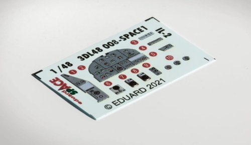 Przejdź do produktu EDUARD 3DL48008 - 1:48 Il-2 - Space 3D Decals + PE