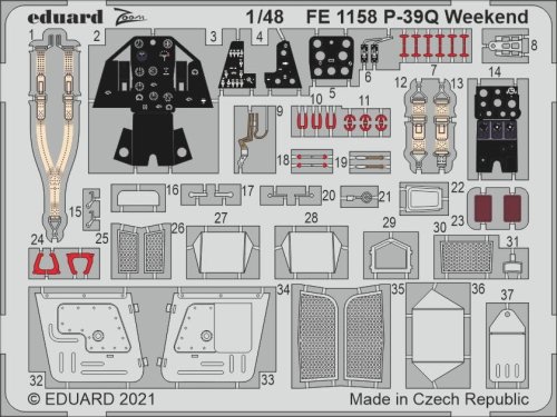 Przejdź do produktu EDUARD FE1158 - 1:48 P-39Q Weekend