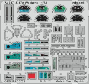 EDUARD 73737 - 1:72 Z-37A Weekend
