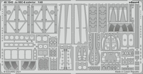 Przejdź do produktu EDUARD 481043 - 1:48 Ju 88C-6 exterior