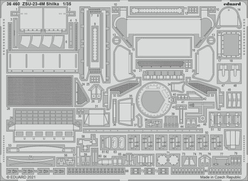 Przejdź do produktu EDUARD 36460 - 1:35 ZSU-23-4M Shilka