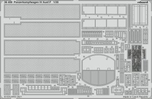 Eduard 36459 - 1:35 Panzerkampfwagen IV Ausf.F