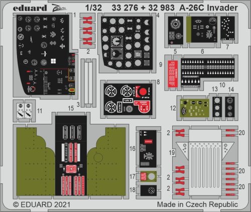 Przejdź do produktu EDUARD 33276 - 1:32 A-26C Invader