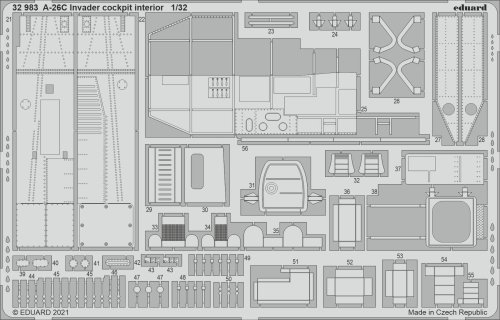 Przejdź do produktu EDUARD 32983 - 1:32 A-26C Invader cockpit interior