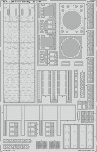 Przejdź do produktu EDUARD 32463 - 1:32 A-26C Invader bomb bay