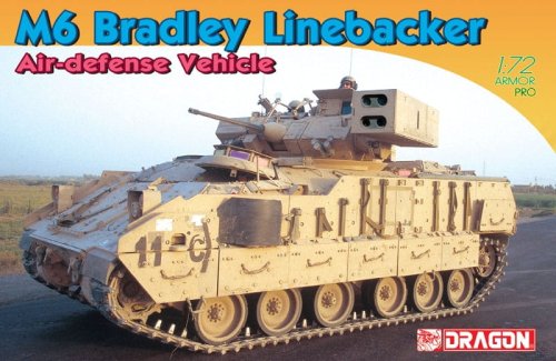 Przejdź do produktu DRAGON 7624 - 1:72 M6 Bradley Linebacker Air-defense Vehicle
