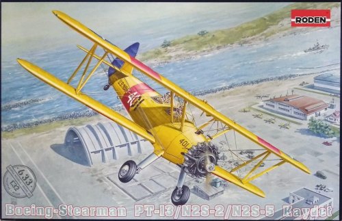 Przejdź do produktu RODEN 633 - 1:32 Boeing Stearman PT-13/N2S-2/N2S-5 Kaydet