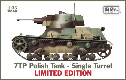 Przejdź do produktu IBG 35074L - 1:35 7TP Polish Tank - Single Turret - Limited Edition