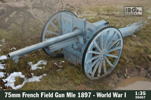 Przejdź do produktu IBG 35067 - 1:35 75mm French Field Gun Mle 1897 - World War I
