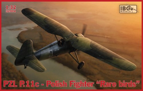 Przejdź do produktu IBG 32004 - 1:32 PZL P.11c - Polish Fighter - Rare Birds