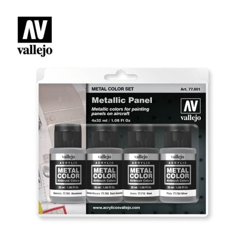 Przejdź do produktu VALLEJO 77601 - Metallic Panel - Metal Color Set