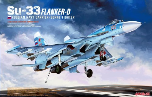 Przejdź do produktu MINIBASE 8001 - 1:48 Su-33 Flanker-D Russian Navy Carrier-Borne Fighter