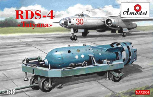 Przejdź do produktu AMODEL NA72004 - 1:72 RDS-4 Tatyana Soviet atomic bomb