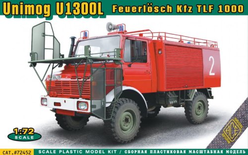 Przejdź do produktu ACE 72452 - 1:72 Unimog U 1300L Feuerlösch Kfz TLF 1000