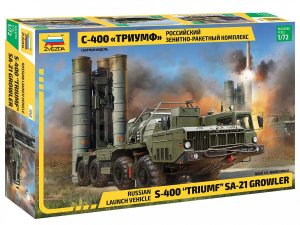 ZVEZDA 5068 - 1:72 S-400 Triumf SA-21 Growler - Russian Launch Vehicle