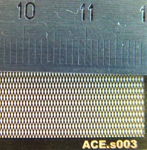 Przejdź do produktu ACE s003 - Slanting net - cell 1,6x0,5mm