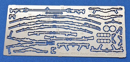 Przejdź do produktu ACE PE7227 - 1:72 Soviet WWII Hand weapons