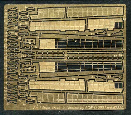 Przejdź do produktu ACE PE7220 - 1:72 SU-2 Flaps.Etched update part
