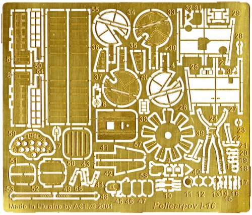 Przejdź do produktu ACE PE7204 - 1:72 Etched update part for I-16