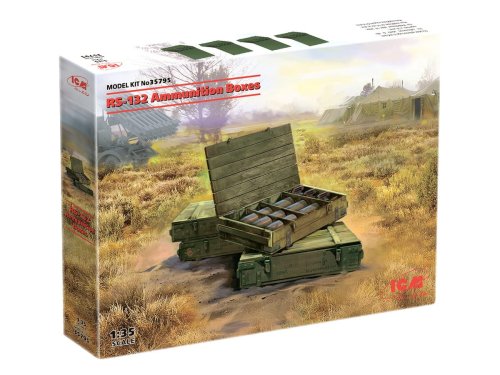 Przejdź do produktu ICM 35795 - 1:35 RS-132 Ammunition Boxes