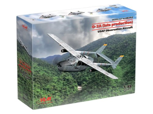 Przejdź do produktu ICM 48292 - 1:48 Cessna O-2A Skymaster (late production) USAF Observation Aircraft