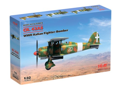 Przejdź do produktu ICM 32023 - 1:32 Fiat CR.42AS WWII Italian Fighter-Bomber