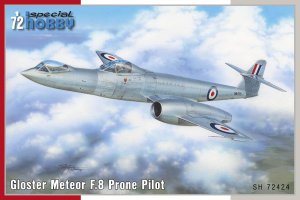 SPECIAL HOBBY 72424 - 1:72 Gloster Meteor F.8 Prone Pilot