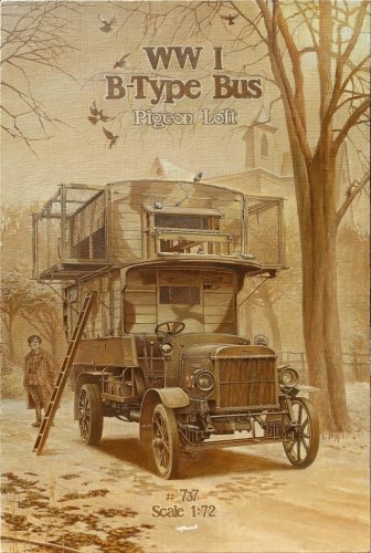 Przejdź do produktu RODEN 737 - 1:72 WWI B-Type Bus Pigeon Loft