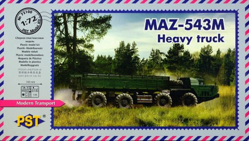 Przejdź do produktu PST 72100 - 1:72 MAZ-543M Heavy Truck
