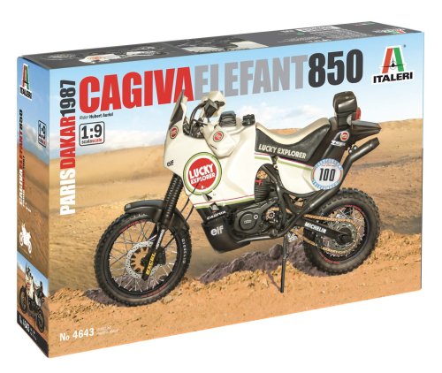 Przejdź do produktu ITALERI 4643 - 1:9 Cagiva Elefant 850 Paris Dakar 1987