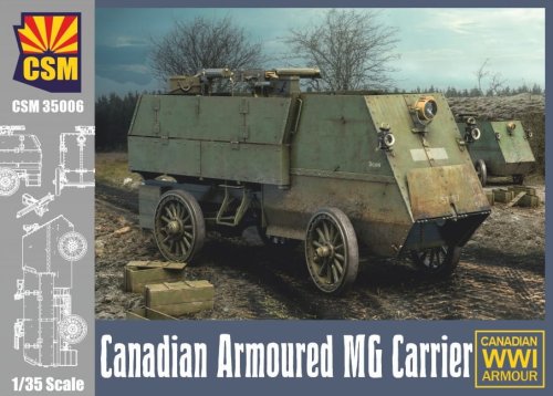 Przejdź do produktu COPPER STATE MODELS CSM 35006 - 1:35 Canadian Armoured MG Carrier