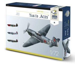 ARMA HOBBY 70030 - 1:72 Yakovlev Yak-1B Soviet Aces - Limited Edition