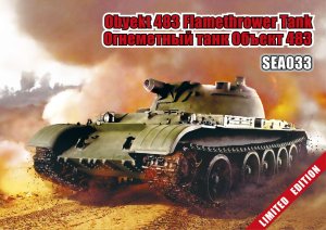 ZEBRANO SEA033 - 1:72 Object 483 (OT-55/54) Flamethrower tank
