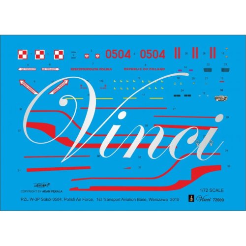 Przejdź do produktu BIGMODEL VINCI 72009 - 1:72 PZL W-3P Sokół Rządowy