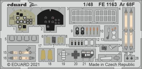 Przejdź do produktu EDUARD FE1163 - 1:48 Ar 68F