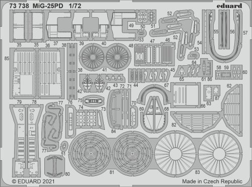 Przejdź do produktu EDUARD 73738 - 1:72 MiG-25PD