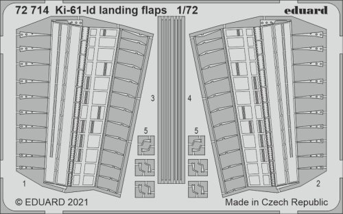 Przejdź do produktu EDUARD 72714 - 1:72 Ki-61-Id landing flaps