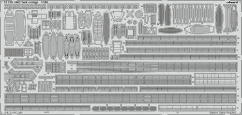 Przejdź do produktu EDUARD 53266 - 1:350 HMS York railings