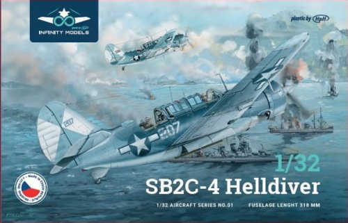 Przejdź do produktu INFINITY MODELS 3201 - 1:32 SB2C-4 Helldiver