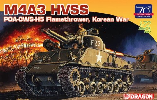Przejdź do produktu DRAGON 7524 - 1:72 M4A3 HVSS POA-CWS-H5 Flamethrower - Korean War