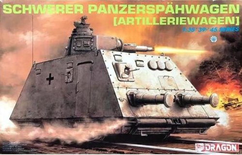 Przejdź do produktu DRAGON 6073 - 1:35 Schwerer Panzerspähwagen (Artilleriewagen)