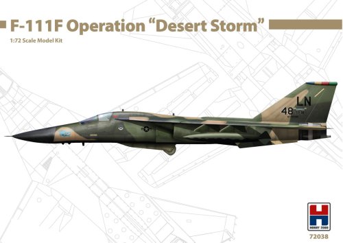 Przejdź do produktu HOBBY 2000 72038 - 1:72 F-111F Operation Desert Storm