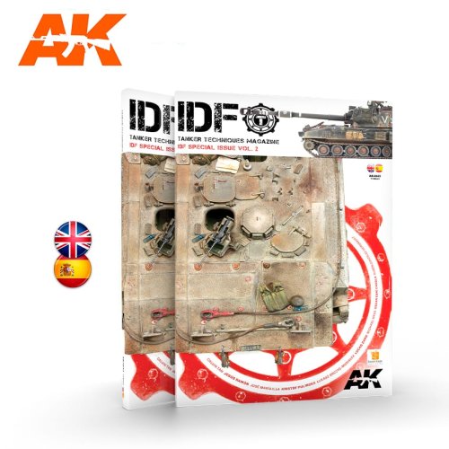 Przejdź do produktu AK INTERACTIVE 4845 - Tanker Techniques Magazine - IDF - Special Issue vol 2