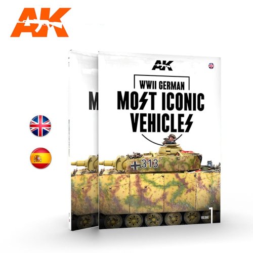 Przejdź do produktu AK INTERACTIVE 514 - WWII German Most Iconic SS Vehicles. Vol 1