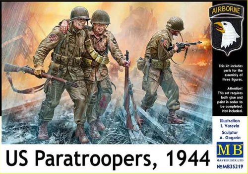 Przejdź do produktu MASTER BOX 35219 - 1:35 US Paratroopers 1944