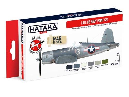 Przejdź do produktu HATAKA AS05.2 - Zestaw farb Late US Navy