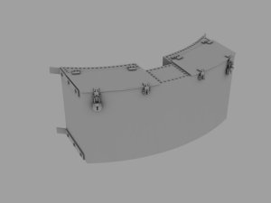 PANZERART 35064 - 1:35 Stowage bin for Tiger I Tank (Kursk Battle)