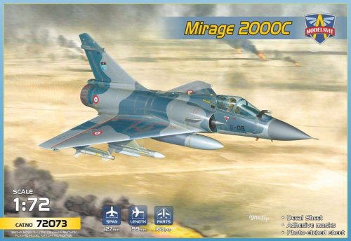 Przejdź do produktu MODELSVIT 72073 - 1:72 Mirage 2000C