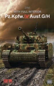 RYE FIELD MODEL 5055 - 1:35 Pz.Kpfw.IV Ausf.G/H with full interior